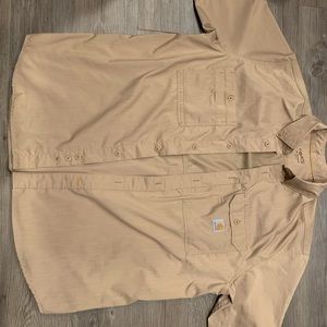 Carhartt button up work shirt
